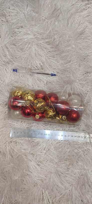 گوی ۲۴ عددی طلایی قرمز سفید