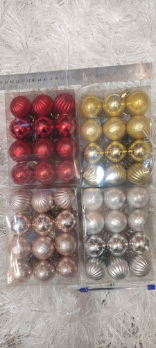 گوی دیسکویی چهار مدل 24عددی در 4رنگ