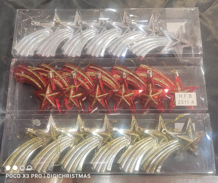 Shooting star ornament