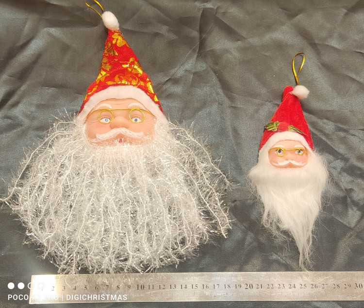 آویز صورت پاپانوئل در دو سایز کوچک و بزرگ