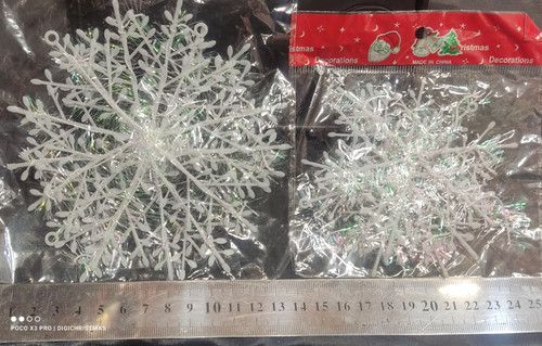 آویز برف کوچک و بزرگ 3 عددی