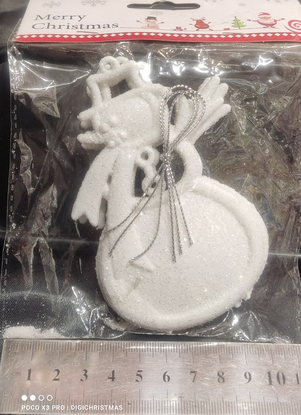 آویز آدم برفی Snowflake Ornament