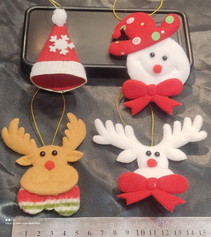 آویز عروسکی درخت کریستمس Christmas Tree Doll Ornament