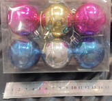 گوی 6عددی قطر 4/5 سانت براق